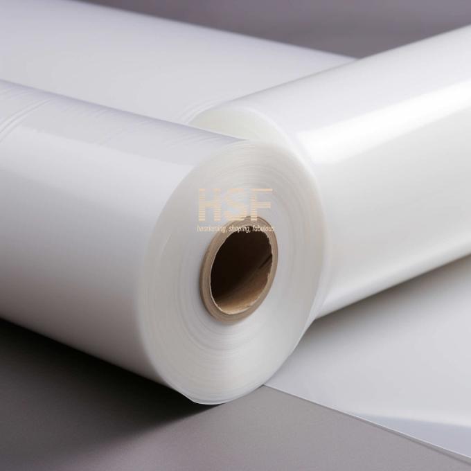 Close-up view of 40μm CPP film material structure and surface details